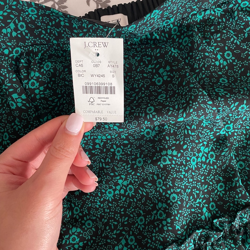 J. Crew Factory Ruffle Mini Skirt - Picture 7 of 8